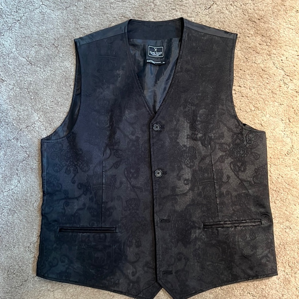 Marc Ecko Cut & Sew Black Vest